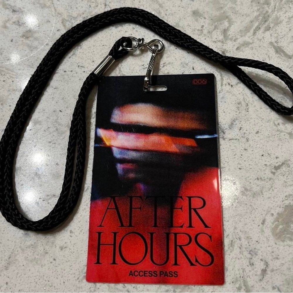 The Weeknd After Hours Tour Access Pass